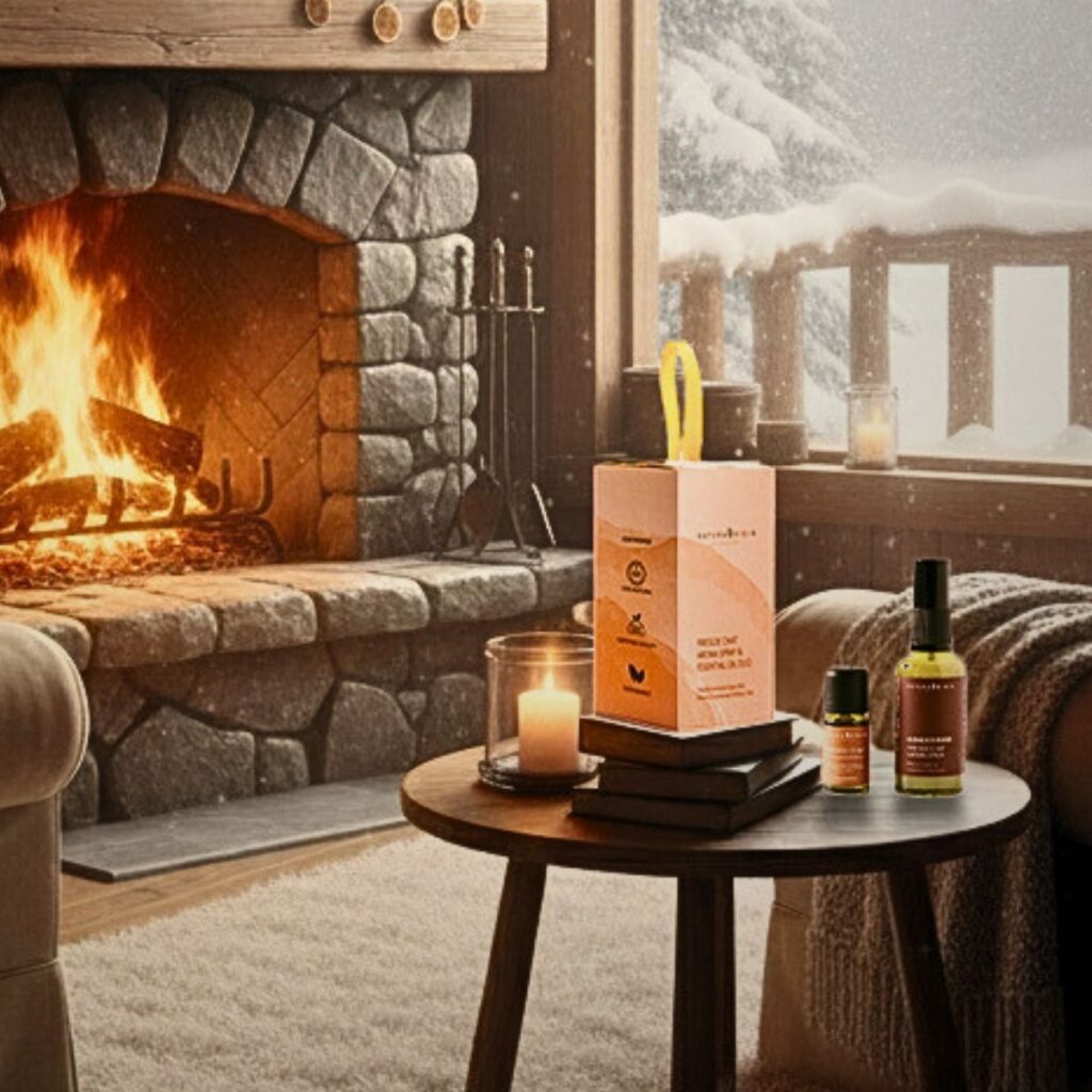 Fireside Chat Spray & Essential Oil Duo 爐邊暖語噴霧&複方精油限定組